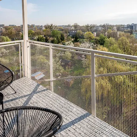 Manufaktura Business - Parking, Balcony, Nature View - By Rentujemy Апартаменты Лодзь